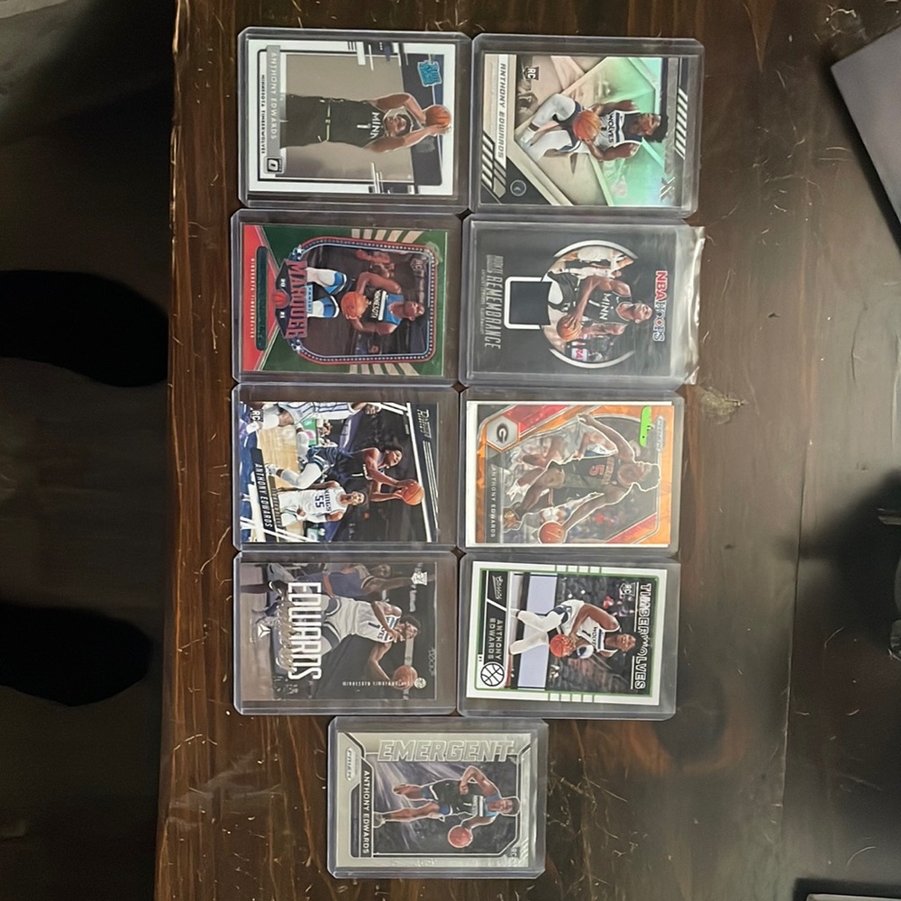 Basketball Trading Card Collection